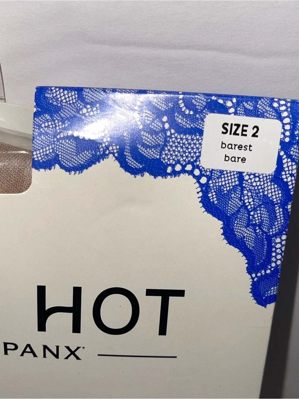 New Red Hot Barest Bate Size 2 Stockings Shaping Tights
